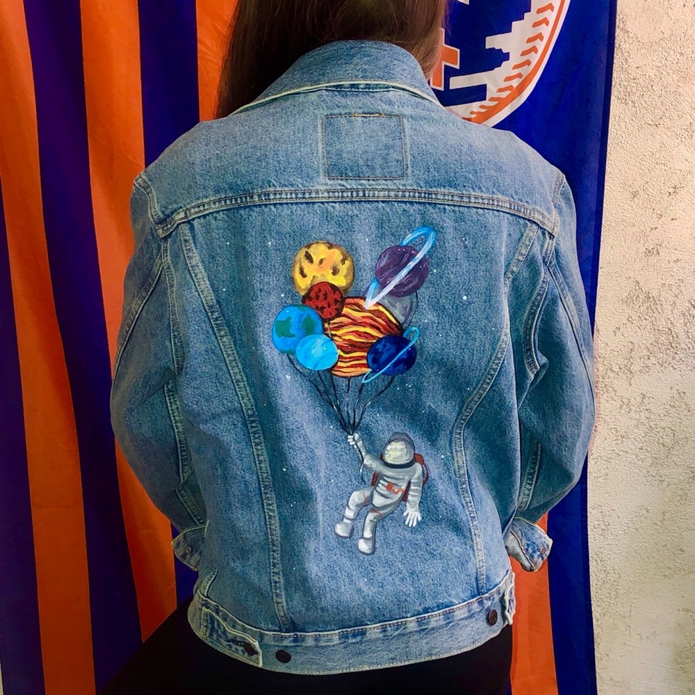 Hand Painted Levi’s Vintage Jacket